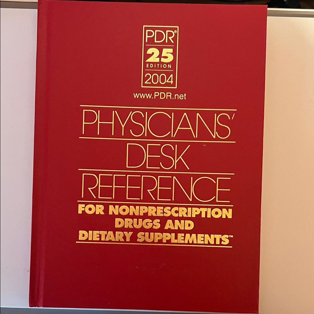 Thompson Red PDR Reference Book